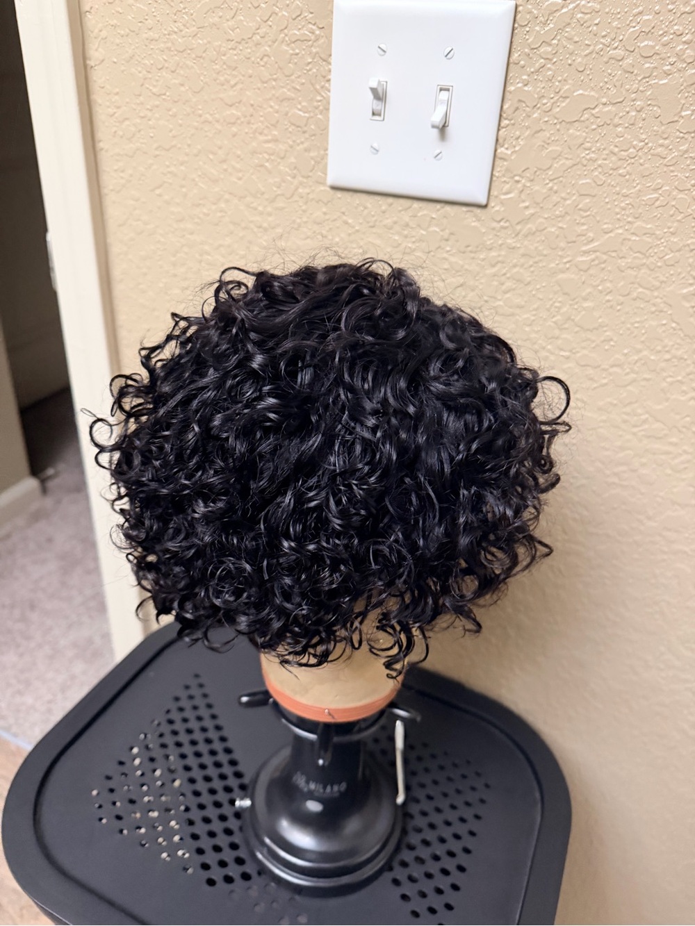 Human Hair Wet and Wavy Wig - Picture 6 of 16